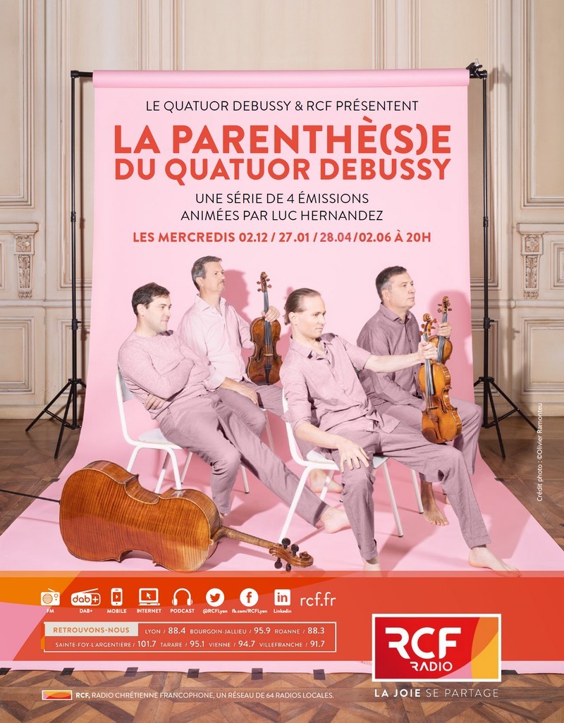 La Parenthè(s)e du Quatuor Debussy avec RCF