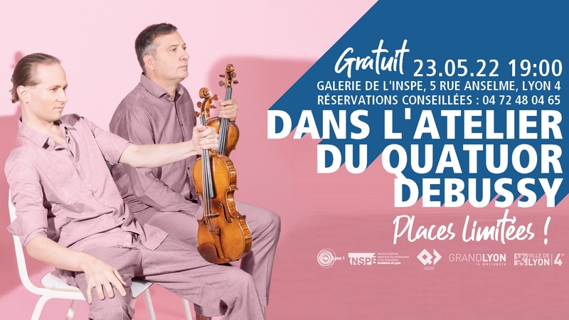 Les ateliers 2021-2022 du Quatuor Debussy